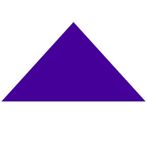 Purple triangle logo pointing up