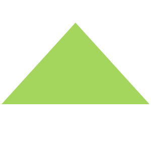 Green triangle pointing up